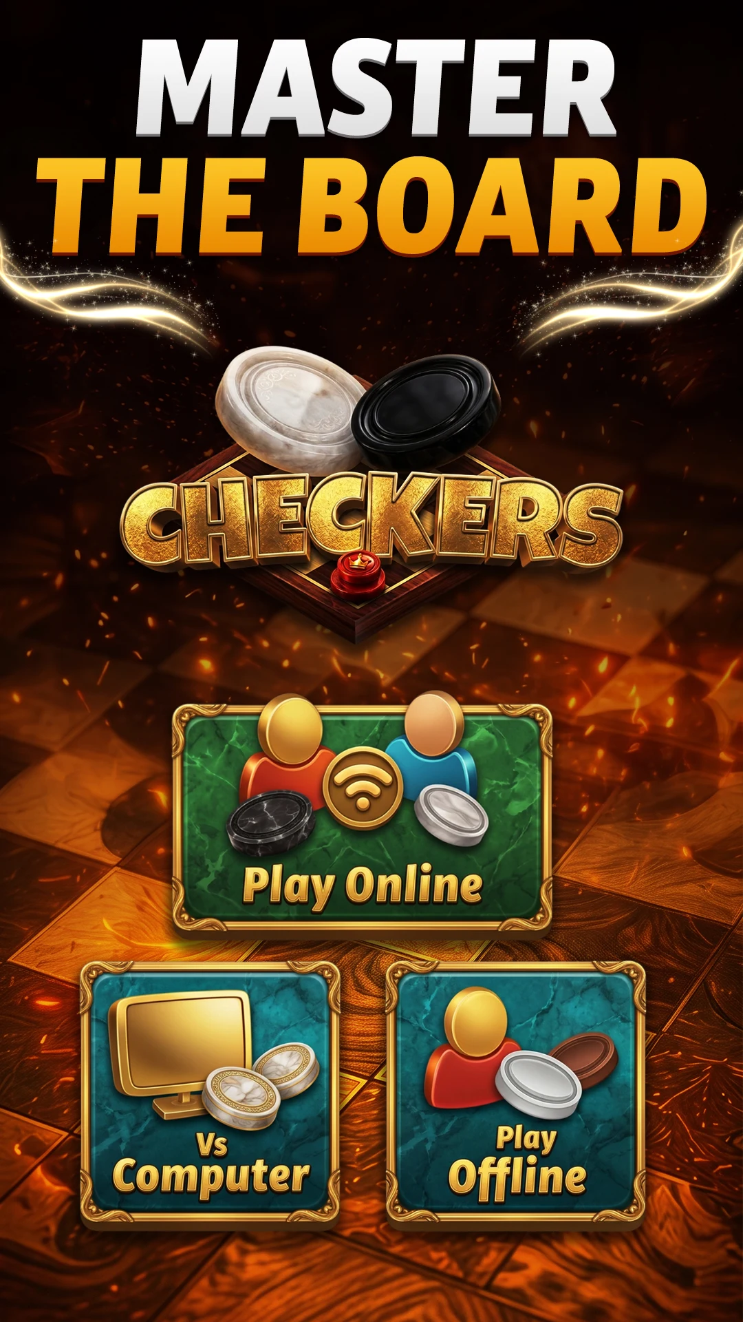 Checkers: Draughts Board Game screenshot