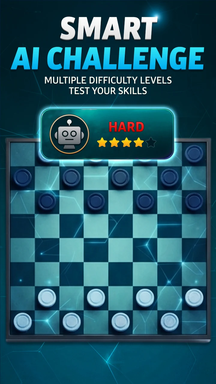 Checkers: Draughts Board Game screenshot